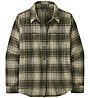 Patagonia Ws Fjord Flannel - camicia a maniche lunghe - donna, Dark Green