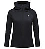 Peak Performance Rider Essentials Zip Hood W - giacca in pile - donna, Black