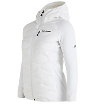 Peak Performance W Helium Down Hybrid Hood - giacca ibrida - donna, White