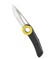 Petzl Spatha - coltello, Black/Yellow