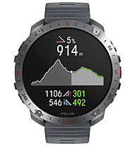 Polar Grit X2 Pro - orologio multifunzione, Grey