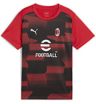 Puma AC Milan Prematch Jr - maglia calcio - bambino, Red/Black