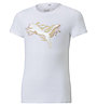 Puma Alpha G - T-Shirt - Mädchen, White