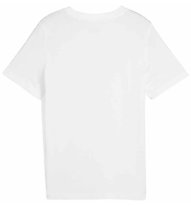 Puma Essential Logo Jr - T-Shirt - Jungs, White