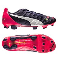 Puma EvoPower 2.2 FG - scarpe da calcio terreni compatti, Pink/Navy