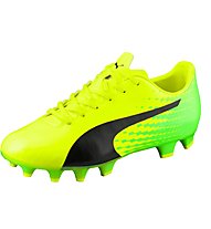 Puma evoSpeed 17.4 FG - scarpe da calcio terreni compatti, Green/Black