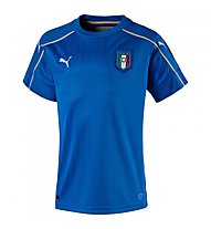 Puma Nuova Maglia calcio della Nazionale Italia (Azzurri) bambino - Replica Originale EURO 2016, Dark Blue/White
