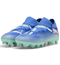 Puma Future 7 Pro+ FG/AG - scarpe da calcio per terreni compatti/duri, Blue