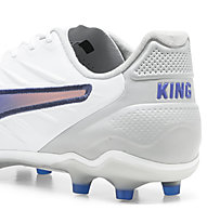 Puma King Pro FG/AG - scarpe da calcio per terreni compatti/duri - uomo, White/Blue