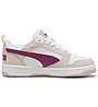 Puma Rebound V6 Lo Jr - Sneakers - Mädchen, Pink/Purple/White