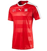 Puma Switzerland Home Replica Shirt - maglia calcio Svizzera, Red/White