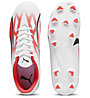 Puma Ultra Play FG/AG Jr - scarpe da calcio per terreni compatti/duri - ragazzo, White/Red