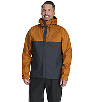 Rab Downpour Eco - Trekkingjacke - Herren, Brown/Grey