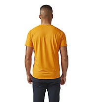 Rab Force - t-shirt trekking - uomo, Dark Yellow