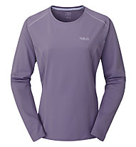 Rab Force LS Tee W - Funktionsshirt - Damen, Violet