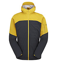 Rab Kinetic Ultra - giacca trekking - uomo, Black/Yellow