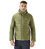 Rab Microlight Alpine - Daunenjacke mit Kapuze - Herren, Green