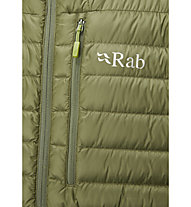 Rab Microlight Alpine - Daunenjacke mit Kapuze - Herren, Green