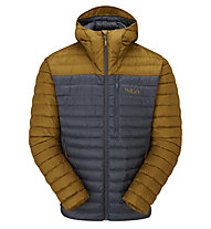 Rab Microlight Alpine - giacca piumino - uomo, Grey/Brown