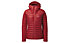 Rab Microlight Alpine - giacca piumino con cappuccio - donna, Red