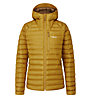 Rab Microlight Alpine - Daunenjacke mit Kapuze - Damen, Yellow