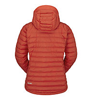 Rab Microlight Alpine - Daunenjacke mit Kapuze - Damen, Red/Blue