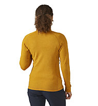 Rab Nexus W - felpa in pile - donna, Dark Yellow