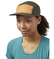 Rab Venant 5 Panel Cap - Kappe, Green/Orange