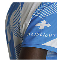 Raidlight Lazer Ecodry - Trail Runningshirt - Herren, White/Blue
