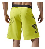 Reebok CrossFit Super Nasty Core Boardshorts Pantaloni corti fitness, Yellow