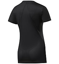 Reebok SmartVent - T-shirt fitness - donna, Black