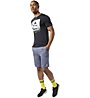 Reebok Workout Ready ActiveChill Graphic - T-shirt fitness - uomo, Black