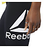 Reebok Workout Ready Big Delta - pantaloni lunghi fitness - donna, Black