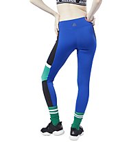 Reebok Workout Ready MYT Paneled - Trainingshose - Damen, Blue/Green/Black
