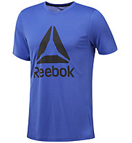 Reebok Workout Ready Supremium - Fitness-Shirt - Herren, Light Blue