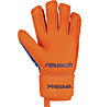 Reusch Prisma S1 Finger Support JR - guanti da portiere calcio - bambino, Orange/Blue