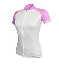 rh+ Cullinan - maglia bici - donna, Pastel Grey/Deep Pink