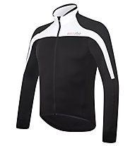 rh+ Space Thermo Jersey - maglia bici a manica lunga - uomo, Black/White