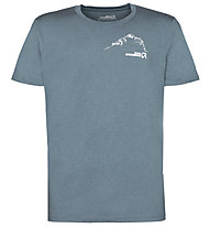 Rock Experience Chandler SS - T-shirt trekking - uomo, Blue/White
