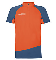 Rock Experience Merlin Ss Hz M - T-shirt - uomo, Orange/Blue