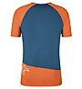 Rock Experience Merlin Ss M - T-shirt - uomo, Blue/Orange