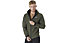 Rupe Felpa zip con Cappuccio - felpa con cappuccio - uomo, Dark Green