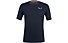 Salewa Agner Am - T-shirt arrampicata - uomo, Dark Blue/White