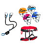 Salewa Set bestehend aus Klettersteigset + Klettergurt + Helm