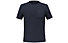 Salewa Fanes Secret Art Merino M - T-shirt - uomo, Dark Blue