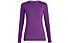 Salewa Fanes Wool - Langarm-Shirt Bergsport - Damen, Violet