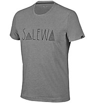 Salewa Frea Graph Dry M S/S Tee Herren T-Shirt, Grey