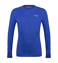 Salewa Lavaredo Hemp M L/S - T-shirt maniche lunghe - uomo , Blue