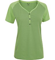 Salewa Lipella Dry'ton - T-Shirt trekking - donna, Green