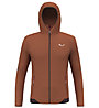 Salewa Pedroc Pl M Hoodie - felpa in pile - uomo, Brown/Black